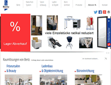 Tablet Screenshot of bertzgmbh.de